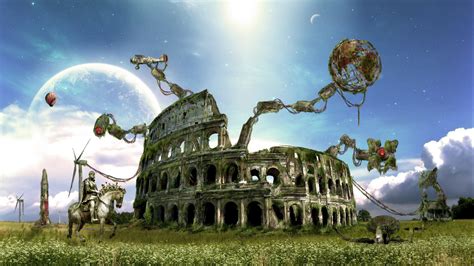 colosseum fantasy wallpapers hd wallpapers id
