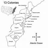 Colonies Map Blank 13 Printable England Fill Activity Worksheet Coloring Worksheets History Thirteen Grade Activities American Colonial America Maps Studies sketch template