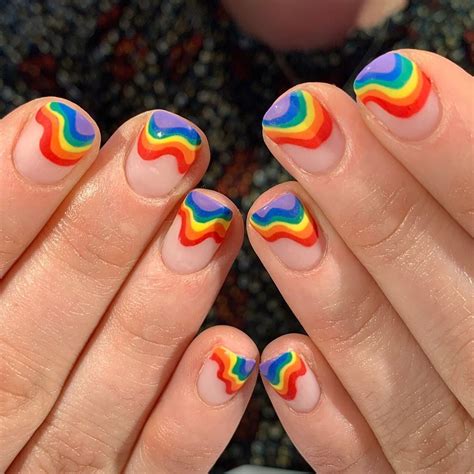 10 Rainbow Nail Designs That Show You Re Out And Proud In 2021