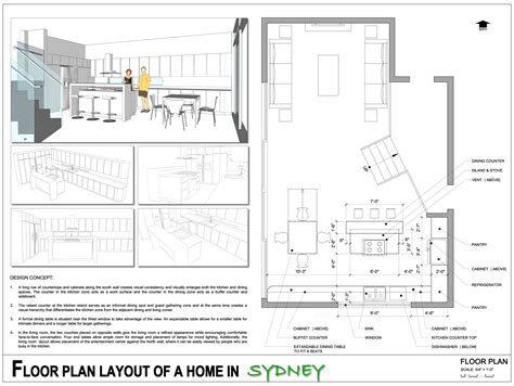 kitchen floor plan layouts decorating ideas