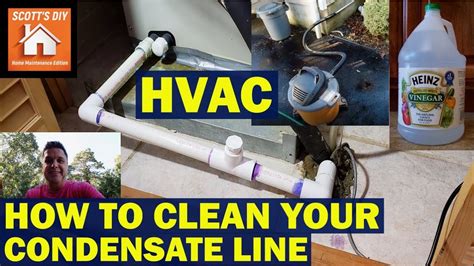 clean  condensate drain  youtube