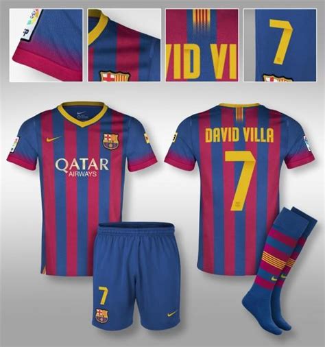 love football fc barcelona official  home kit