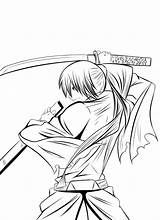 Kenshin Coloring Pages Rurouni Colouring Himura Lineart Popular Search Again Bar Case Looking Don Print Use Find Top Coloringhome sketch template