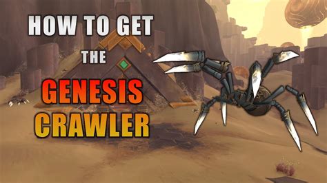 genesis crawler spider mount world  warcraft youtube