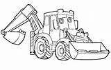 Coloring Pages Excavator Digger Truck Printable Color Book Kids Drawing Visit Board Popular Choose Comments sketch template