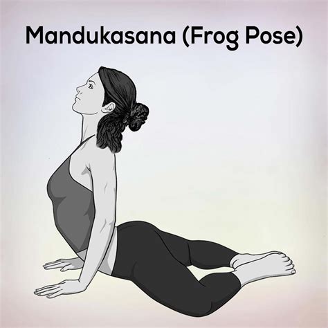 mandukasana frog pose yoga steps benefits precautions nexoye