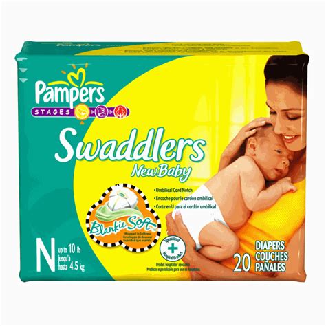 pampers pampers swaddlers diapers newborn case  prg