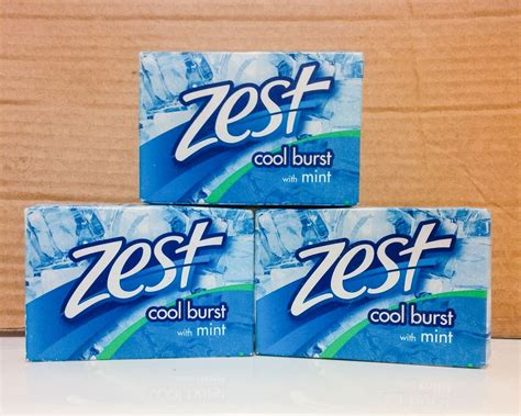 zest soap cool burst  mint