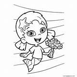 Oona Guppies Bubulle Dona sketch template