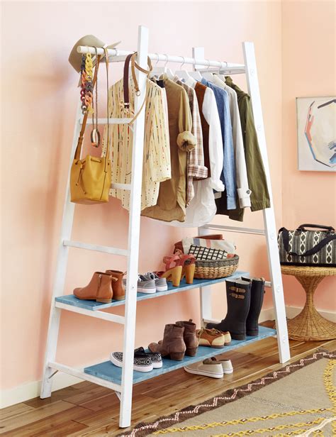 how to get more storage space diy a mini closet in 2 steps