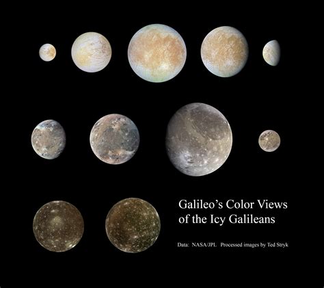 galileos color views   icy satellites  planetary society