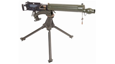 fakts manufactured british vickers type machine gun rock island auction