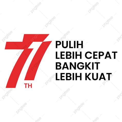 Hut Ri Vector Hd Images Logo Resmi Hut Ri Ke 77 Tahun 2022 Logo Hut