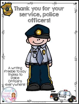 letter  police officer template