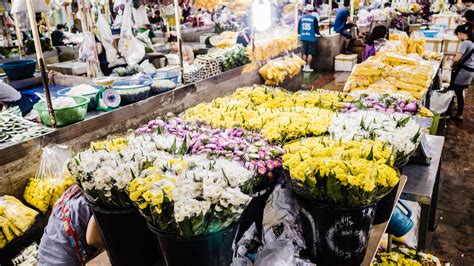 pak khlong talat flower market review conde nast traveler