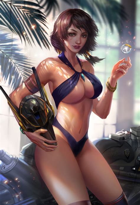 Pharah And Anubis Pharah Overwatch Drawn By Yang Fan