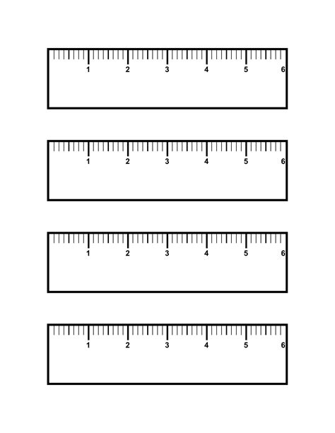blank ruler templates activity shelter