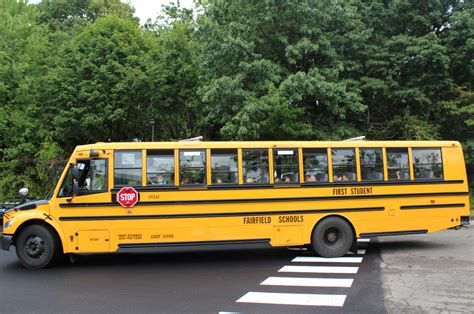 lawlor school buses  yellow  north america fairfield