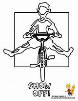 Coloring Bmx Pages Popular Library Clipart Coloringhome sketch template