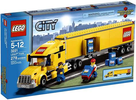 lego city yellow truck set  toywiz