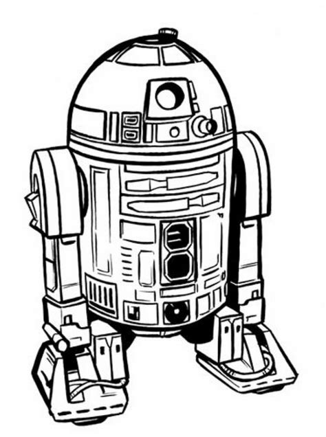 robot  starwars coloring pages printable
