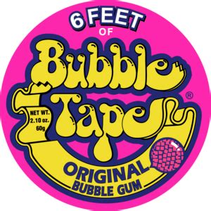 bubble tape gum logo png vector svg