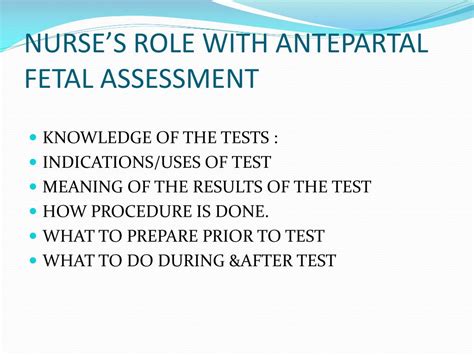 Ppt Antepartal Fetal Assessment Powerpoint Presentation