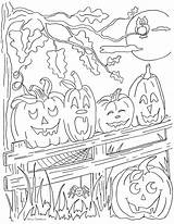 Coloring Pumpkins Little Pages Pumpkin Gate Five Kindergarten Sitting Printable Unparalleled Color Getcolorings Getdrawings Littl Colorings sketch template