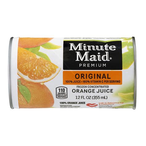 minute maid juice orange frozen concentrate oz  garden grocer