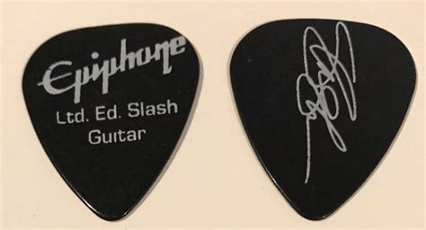 slash guitar pick signature epiphone slash  ed guitar  pickbay