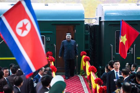 train swapping north koreas kim jong  reliant  chinese  summit