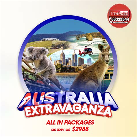 Australia All In Packages From Philippines Travelonline Philippines