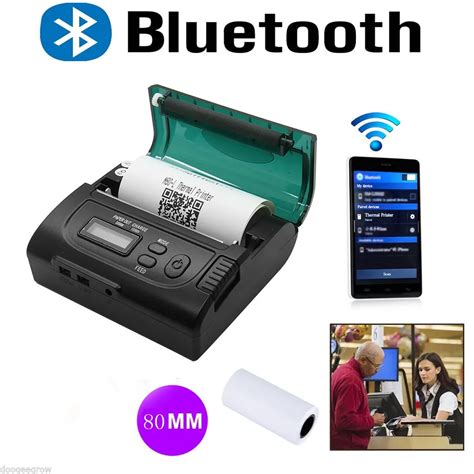 newest mm bluetooth wireless mini pocket thermal receipt printer