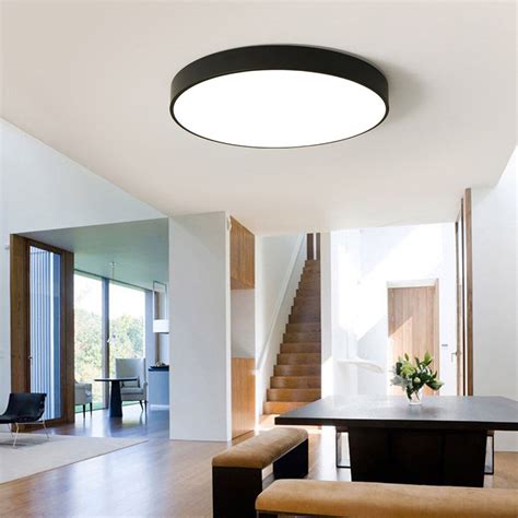 www led ceiling light ultra thin flush mount kitchen  home fixture sale banggoodcom