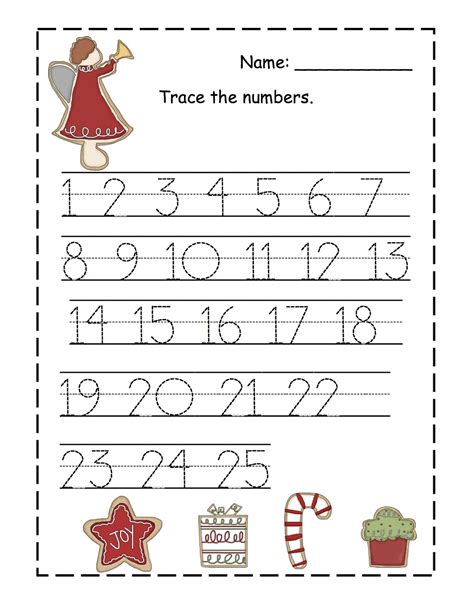 images  preschool numbers   printables tracing numbers