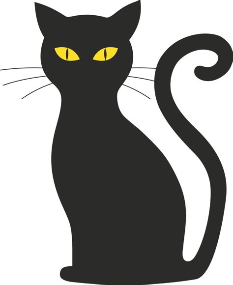 cat pet halloween royalty  vector graphic gato