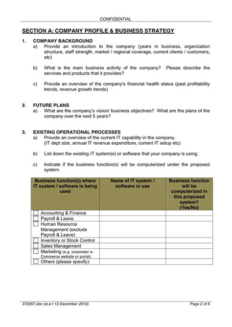 business proposal sample  word   formats page