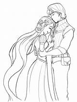 Coloring Pages Wedding Disney Rapunzel Printable Marriage Dress Drawing Princess Rocks Színez Color Adult Book Getdrawings Veil Getcolorings Sheets Couple sketch template