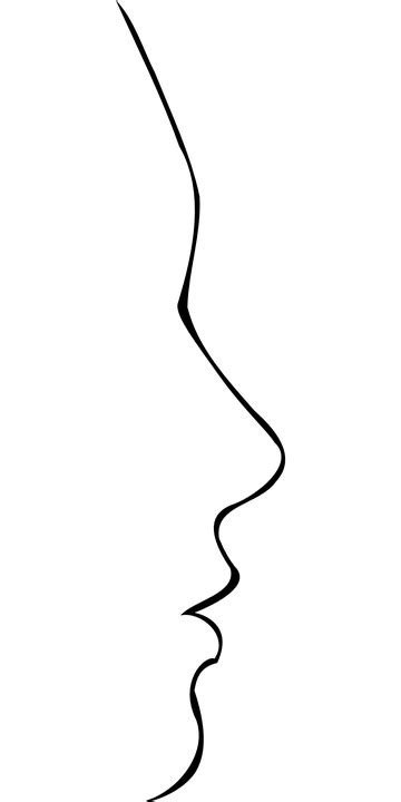 free vector graphic face head profile silhouette free image on pixabay 153105