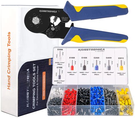 Buy Haisstronica Ferrule Crimping Tool Kit Self Adjusting Hexagonal