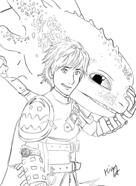 wwwdeviantartcom toothless drawing hiccup  toothless dragon