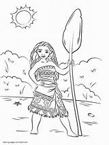 Moana Coloring Pages Printable Disney Print Characters Sheet Maui Mini Look Other sketch template