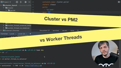 cluster  pm  worker threads masshtabiruem pravilno