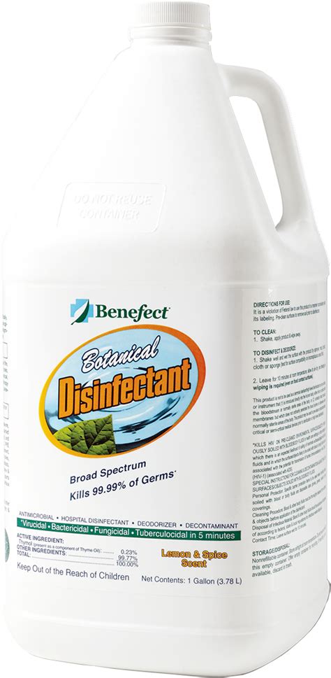 disinfectant benefect