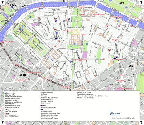 paris map  arrondissement