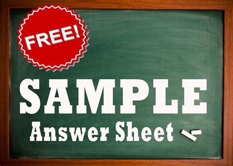 prc sample answer sheet  licensure examination  teachers