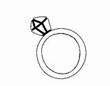 Ring Coloring Engagement Diamond Color Coloringcrew Clipart Pages Clipartbest Cliparts sketch template