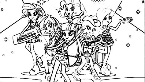 equestria girl friendship games coloring pages coloring home