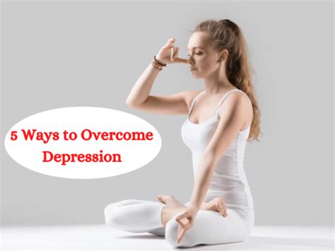 5 ways to overcome depression without medication yabibo