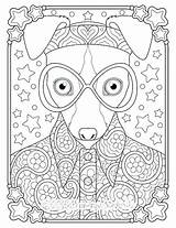 Animal Coloring Pages Hippie Abstract Van Drawing Getcolorings Girl Getdrawings Colo Print Template Adults sketch template